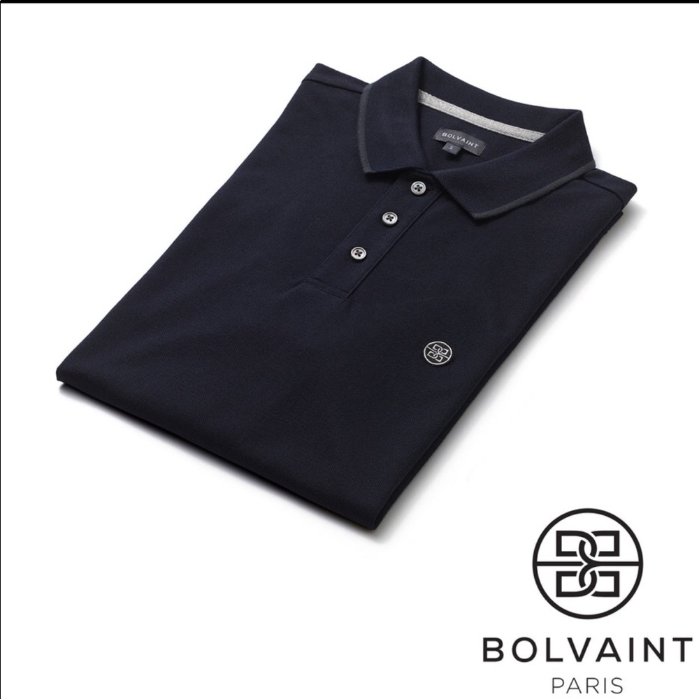 Bolvaint Abreu Polo Shirt In Deep Navy -L